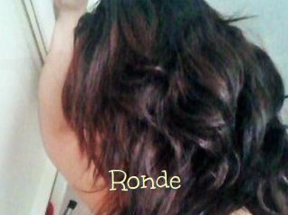 Ronde