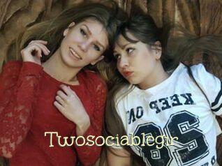 Twosociablegir